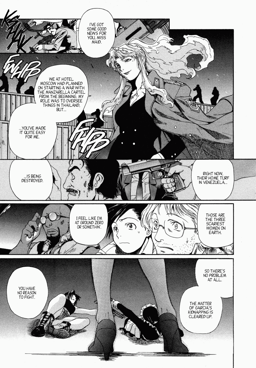 Black Lagoon Chapter 4 page 14 - Chapter 4: Rasta Blasta Pt.3