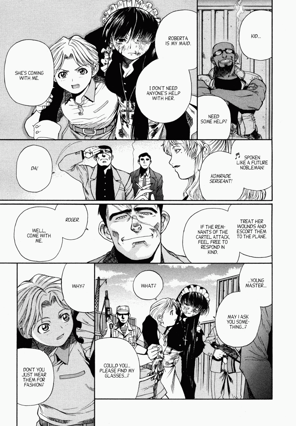 Black Lagoon Chapter 4 page 28 - Chapter 4: Rasta Blasta Pt.3