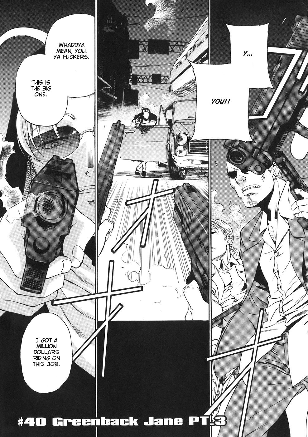 Black Lagoon Chapter 40 page 1 - Chapter 40: Greenback Jane Pt.3