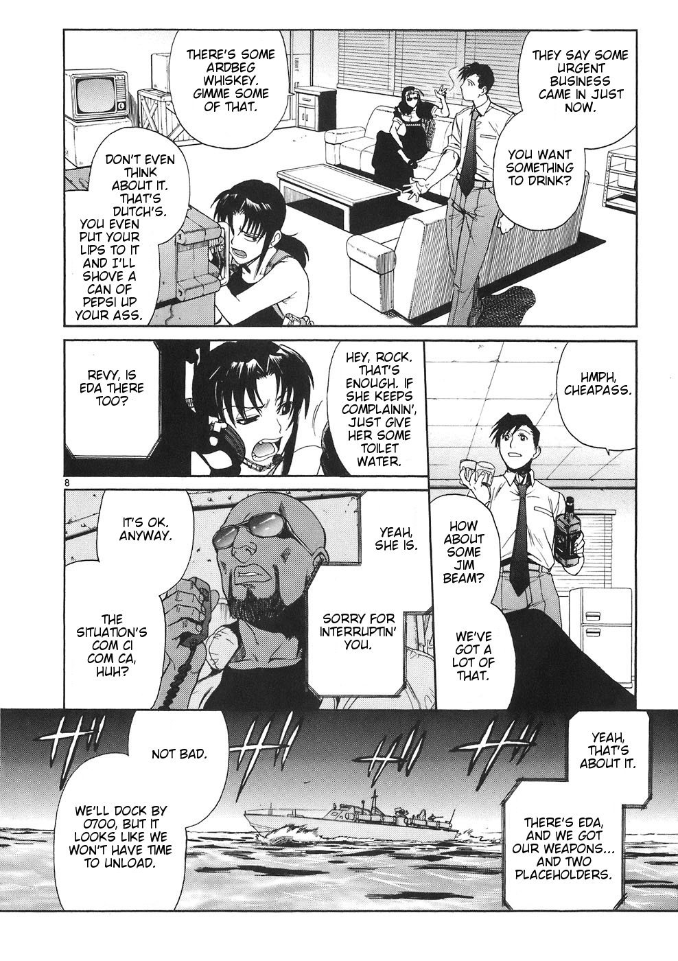 Black Lagoon Chapter 40 page 7 - Chapter 40: Greenback Jane Pt.3