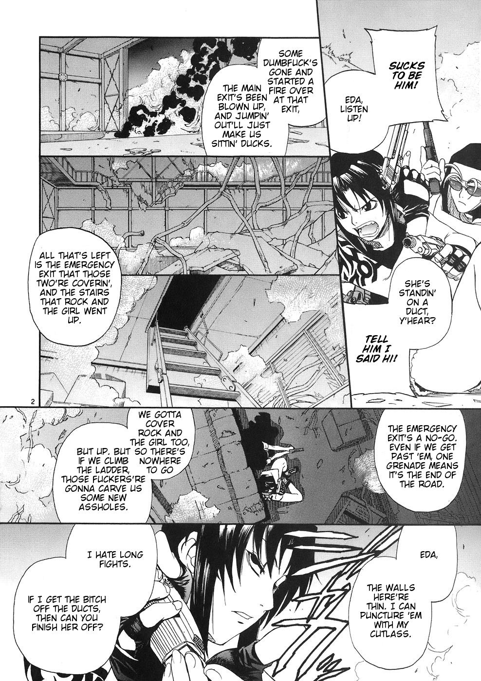 Black Lagoon Chapter 41 page 2 - Chapter 41: Greenback Jane Pt.4