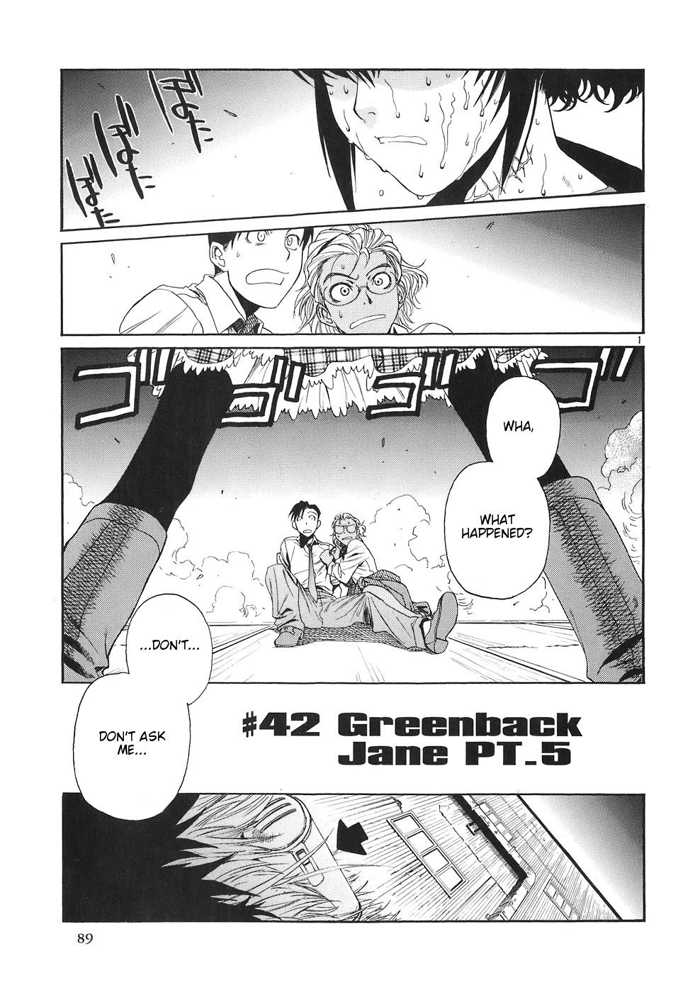 Black Lagoon Chapter 42 page 1 - Chapter 42: Greenback Jane Pt.5