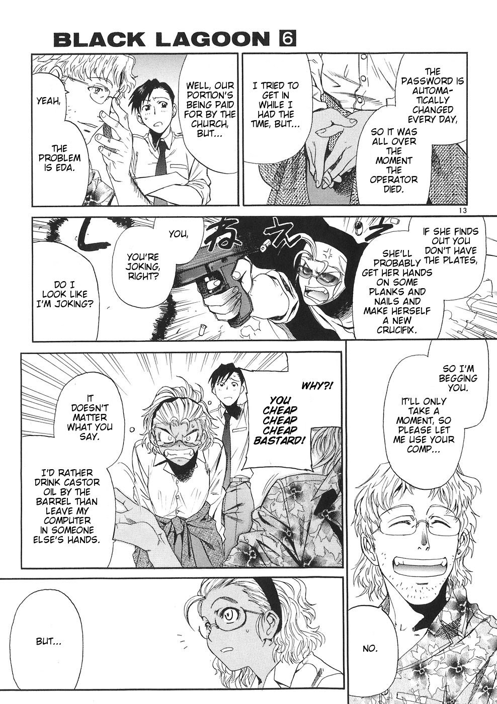 Black Lagoon Chapter 43 page 13 - Chapter 43: Greenback Jane Pt.6