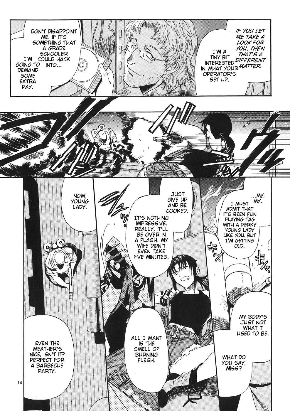 Black Lagoon Chapter 43 page 14 - Chapter 43: Greenback Jane Pt.6