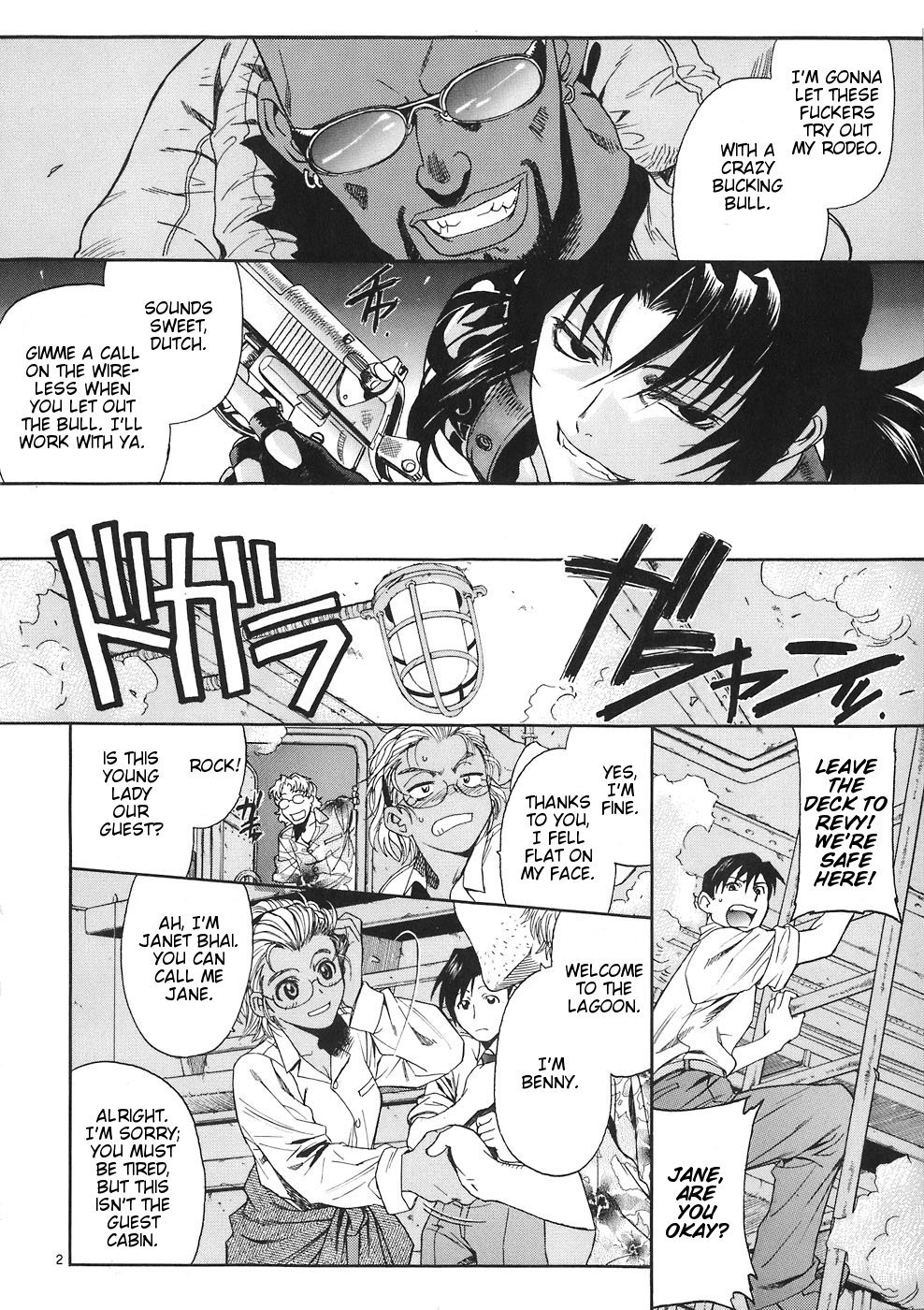 Black Lagoon Chapter 43 page 2 - Chapter 43: Greenback Jane Pt.6
