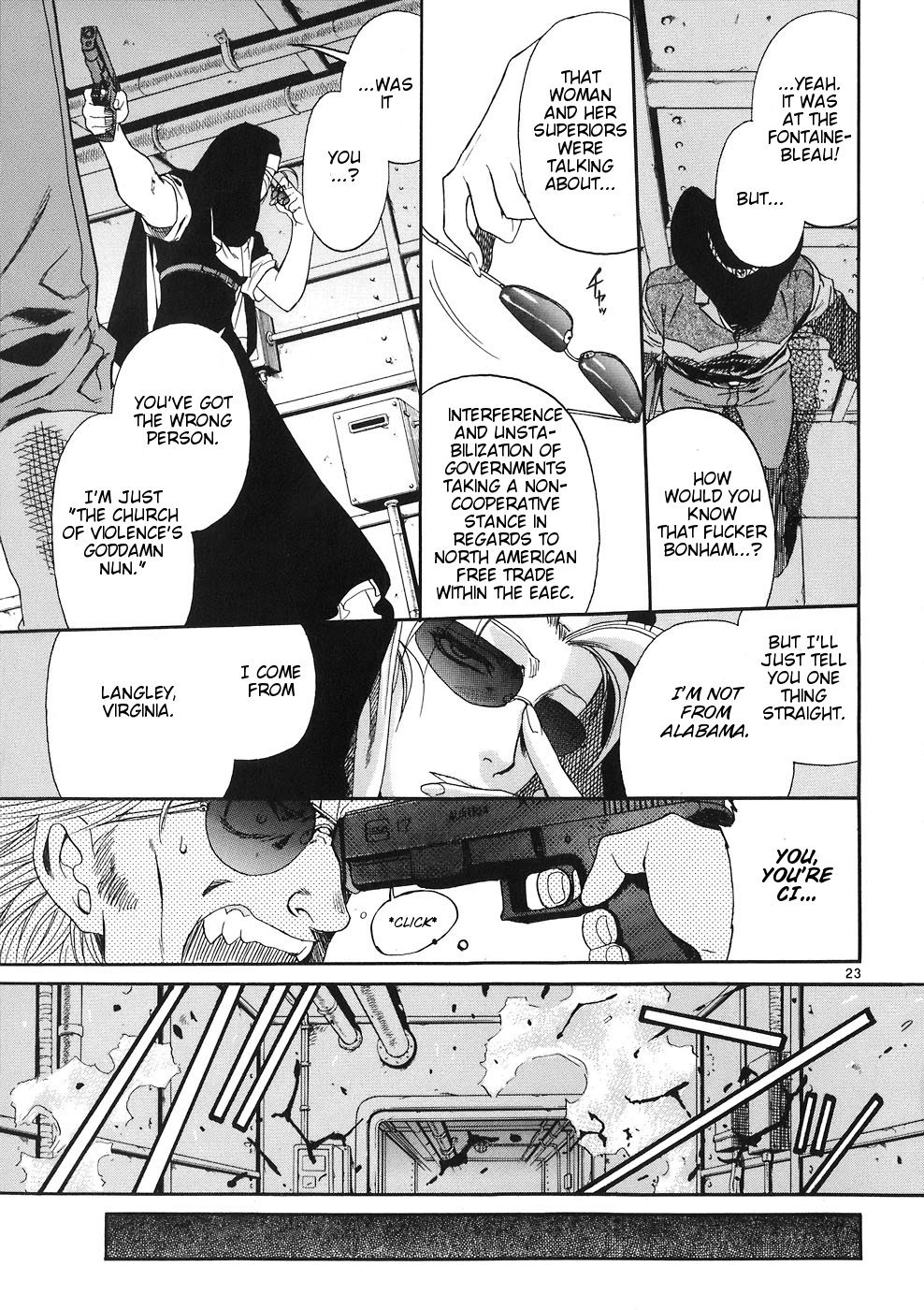 Black Lagoon Chapter 43 page 22 - Chapter 43: Greenback Jane Pt.6