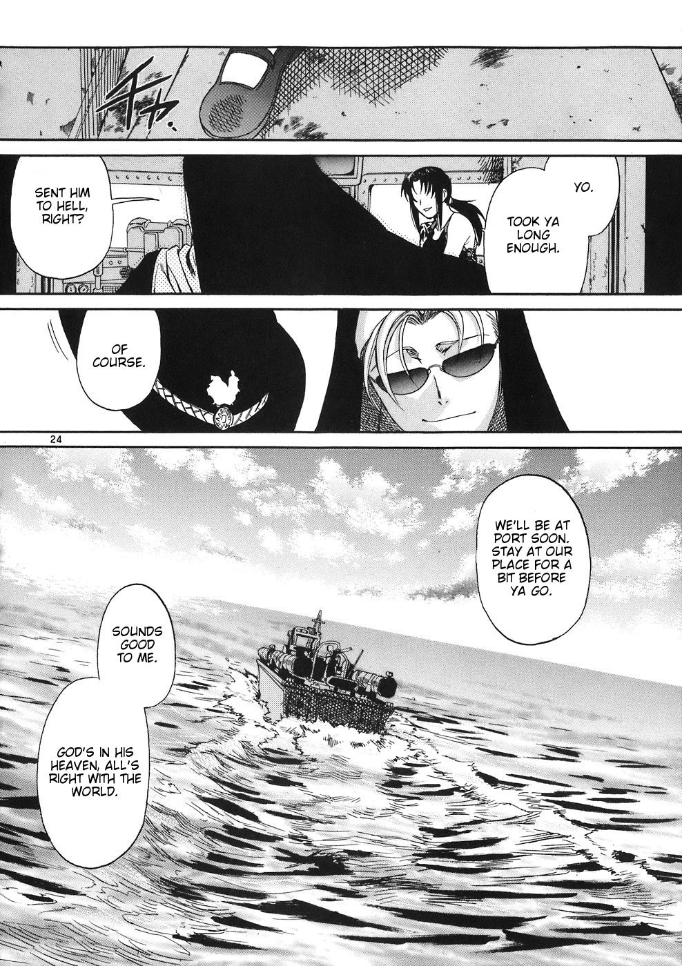 Black Lagoon Chapter 43 page 23 - Chapter 43: Greenback Jane Pt.6