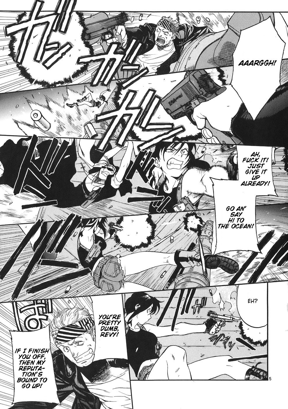 Black Lagoon Chapter 43 page 5 - Chapter 43: Greenback Jane Pt.6