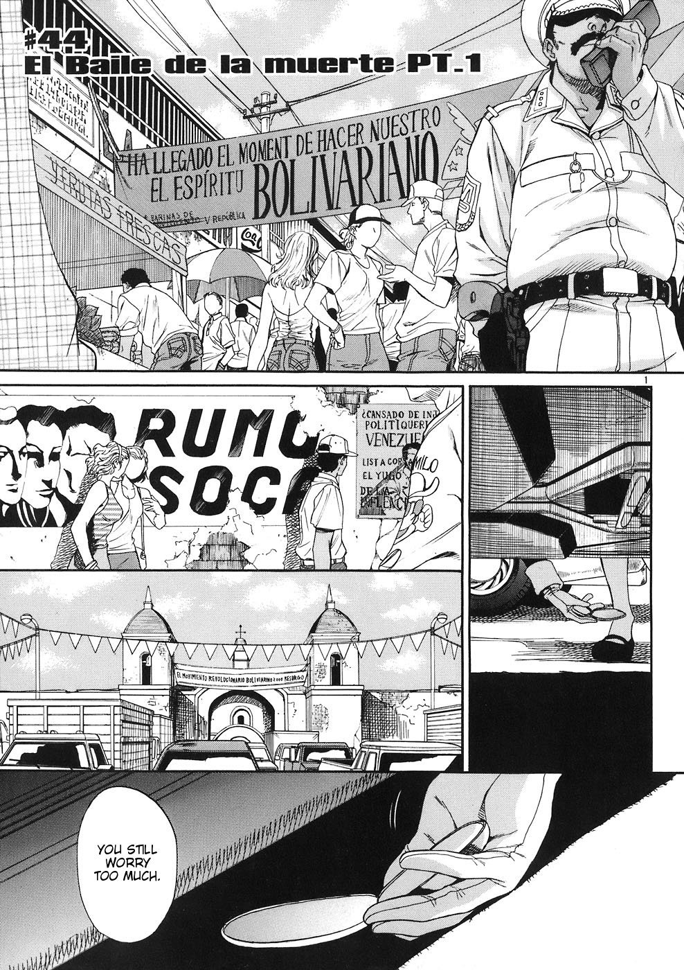 Black Lagoon Chapter 44 page 1 - Chapter 44: El Baile de la Muerte Pt.1