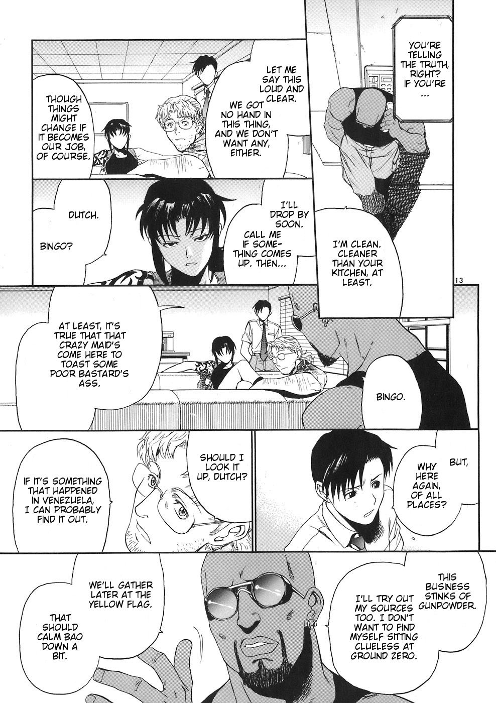 Black Lagoon Chapter 45 page 12 - Chapter 45: El Baile de la Muerte Pt.5
