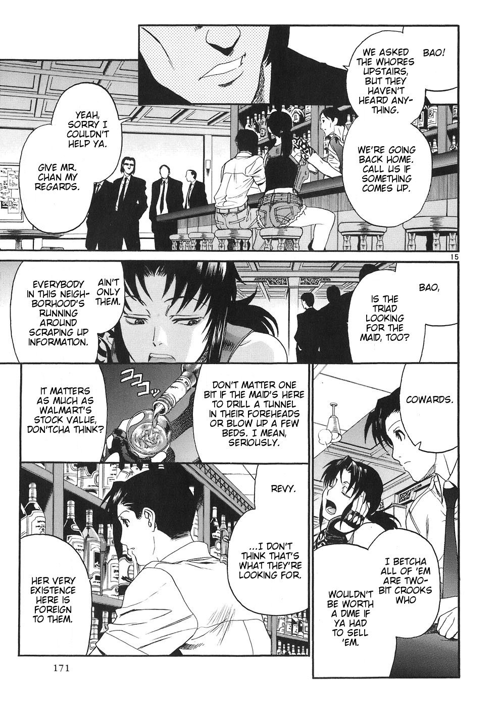 Black Lagoon Chapter 45 page 14 - Chapter 45: El Baile de la Muerte Pt.5