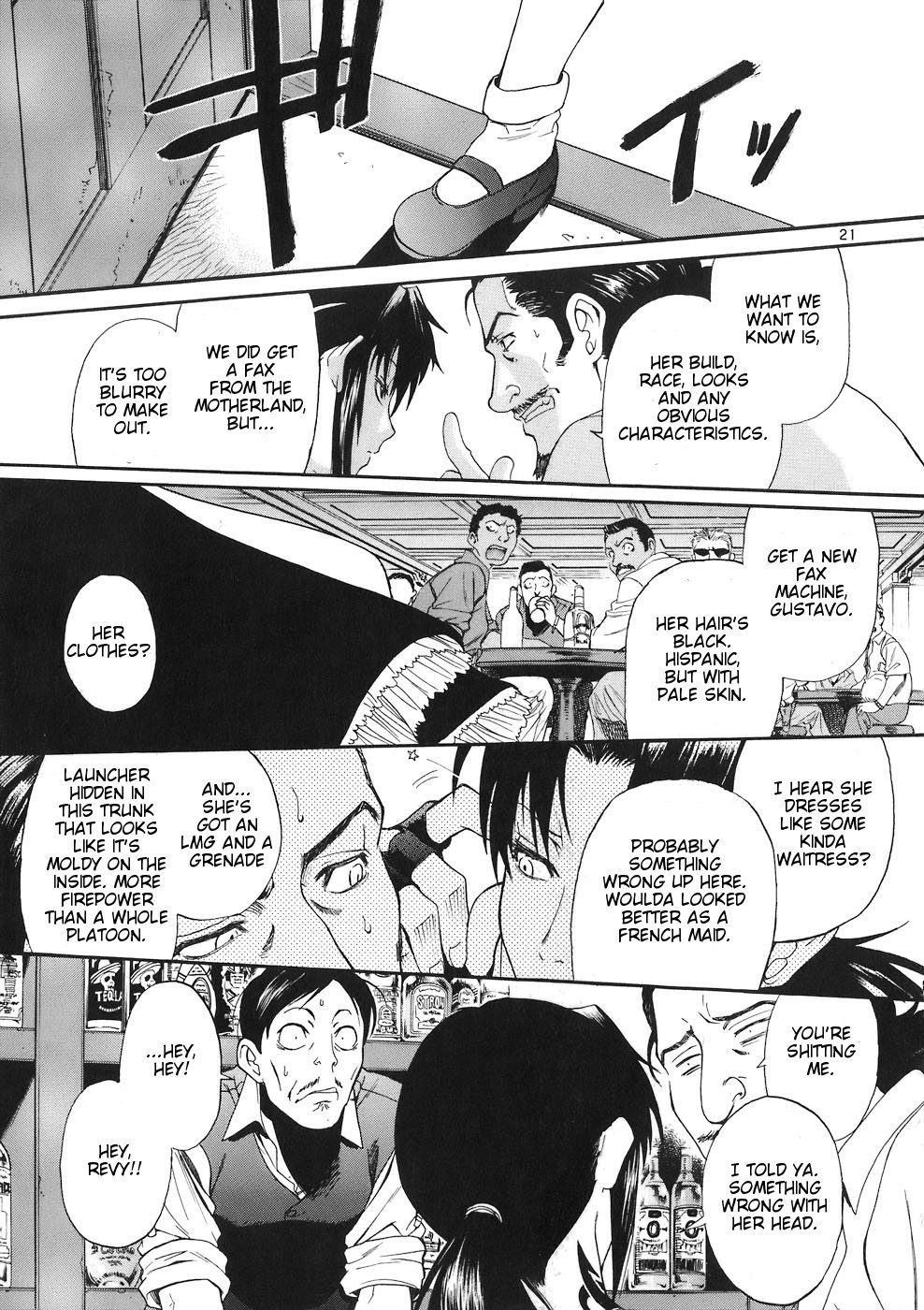 Black Lagoon Chapter 45 page 20 - Chapter 45: El Baile de la Muerte Pt.5