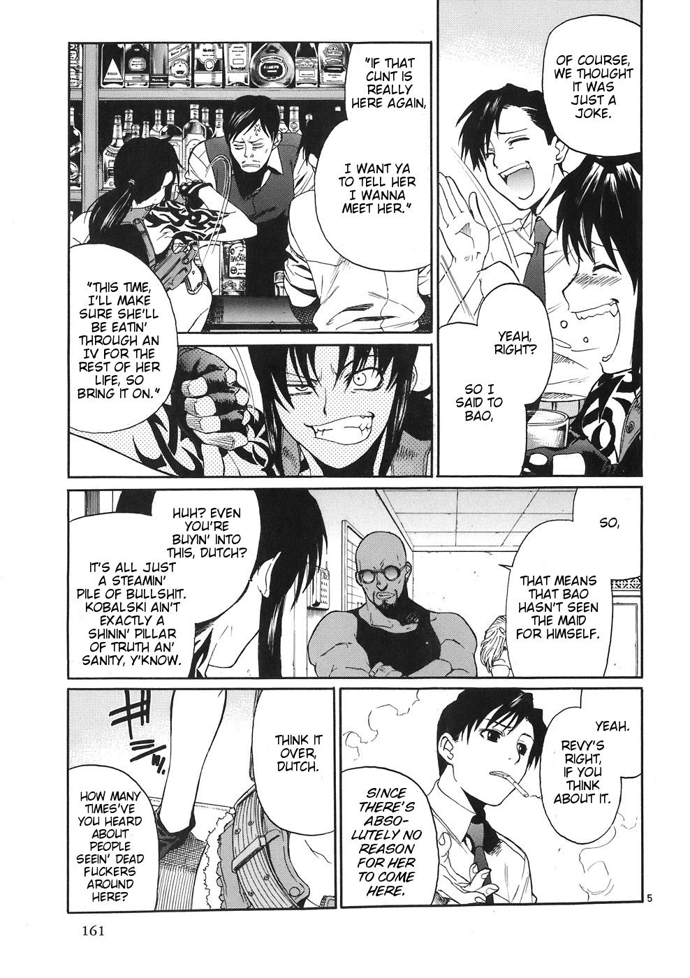 Black Lagoon Chapter 45 page 5 - Chapter 45: El Baile de la Muerte Pt.5