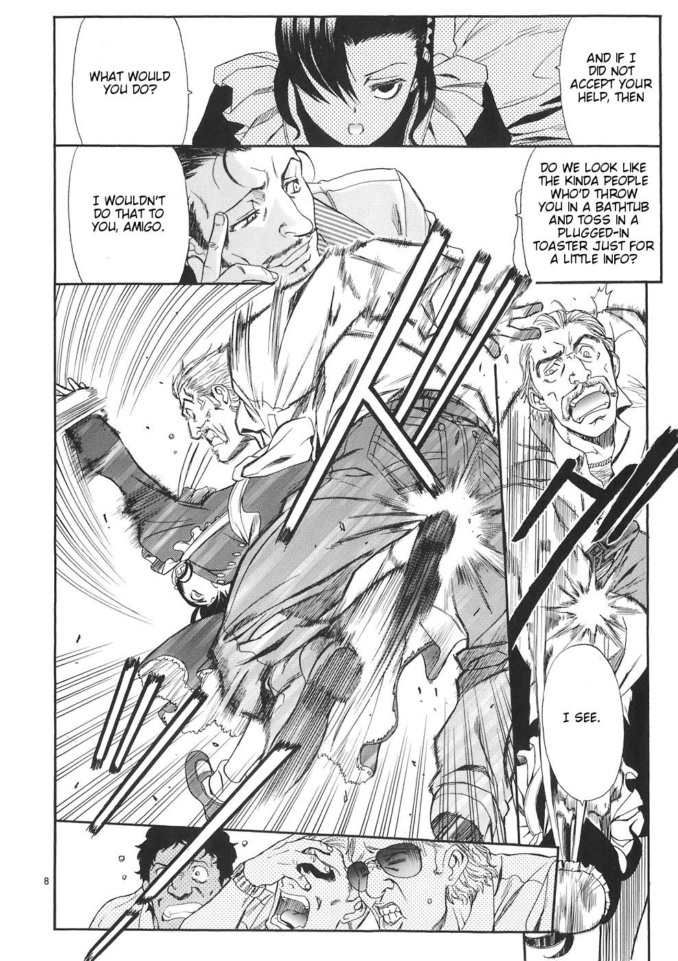 Black Lagoon Chapter 46 page 8 - Chapter 46: El Baile de la Muerte Pt.3