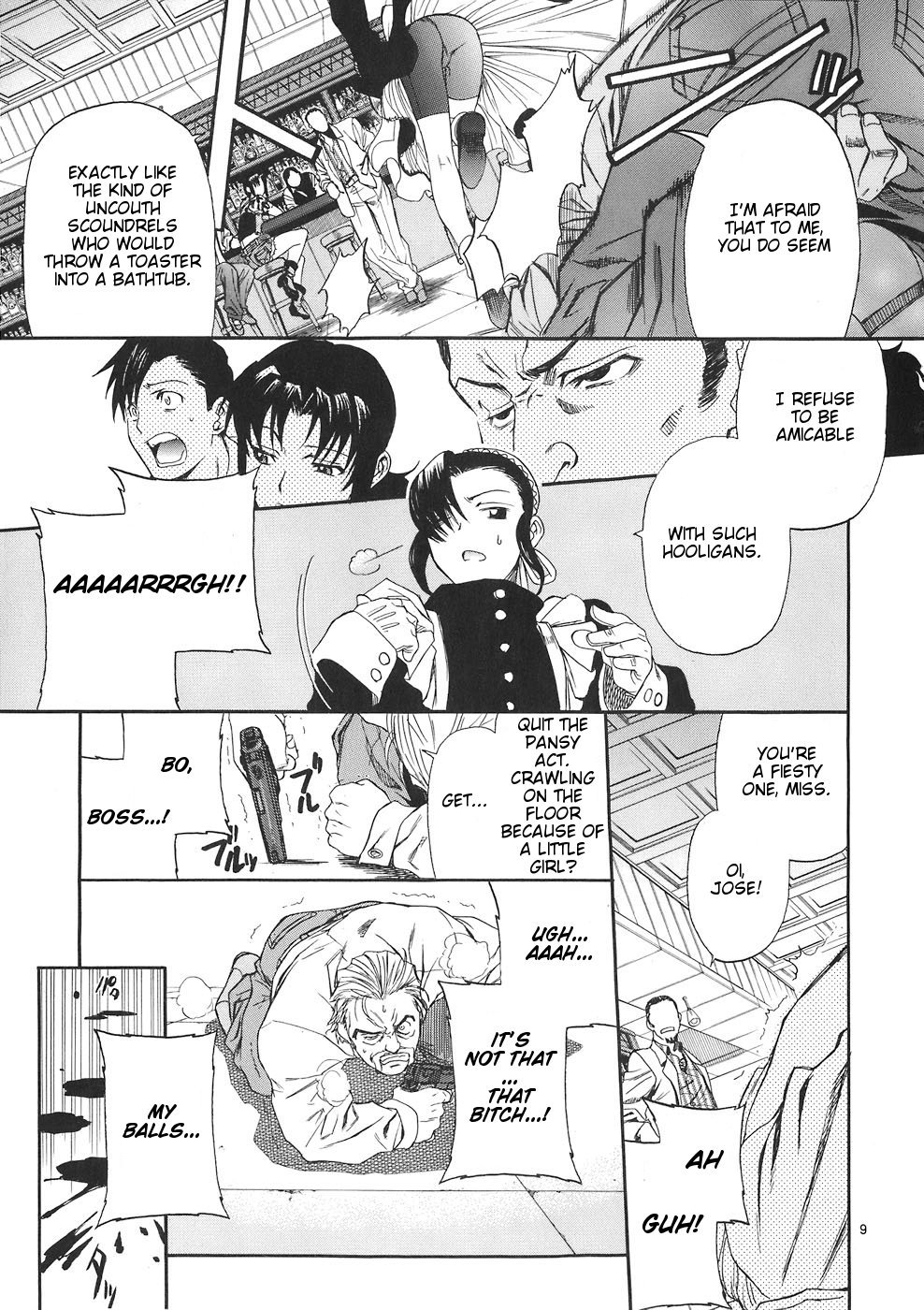 Black Lagoon Chapter 46 page 9 - Chapter 46: El Baile de la Muerte Pt.3