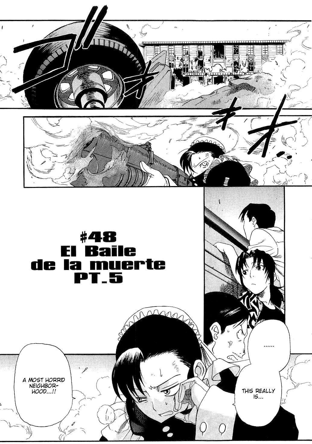 Black Lagoon Chapter 48 page 1 - Chapter 48: El Baile de la Muerte Pt.5