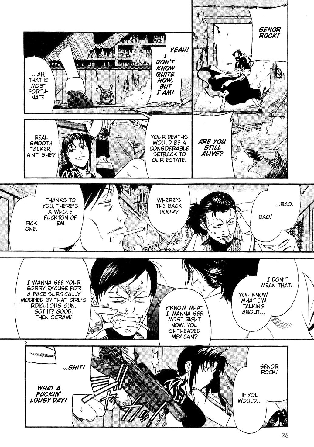 Black Lagoon Chapter 48 page 2 - Chapter 48: El Baile de la Muerte Pt.5