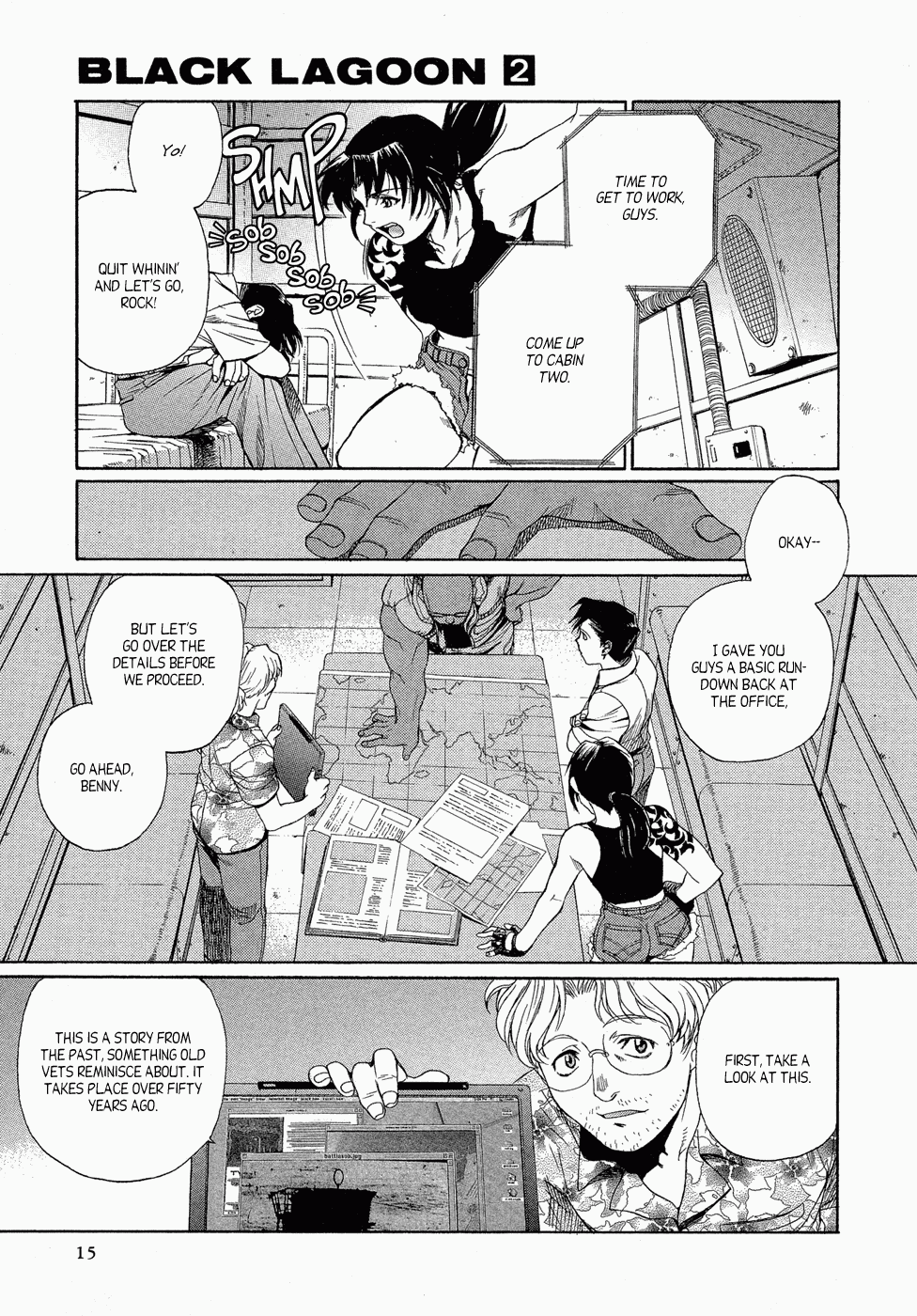 Black Lagoon Chapter 5 page 19 - Chapter 5: Das Wieder Erstehen des Adlers Pt.1