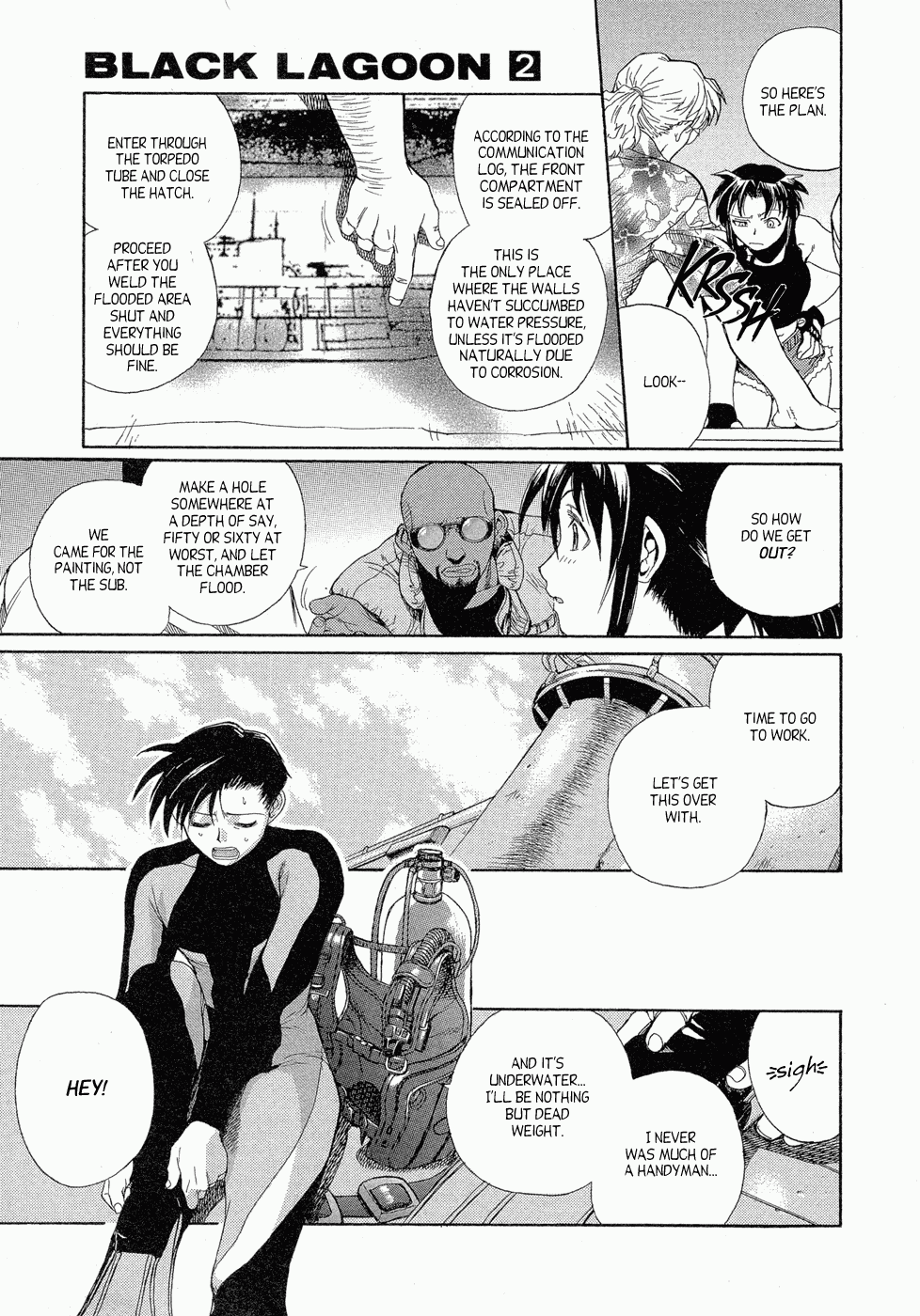Black Lagoon Chapter 5 page 23 - Chapter 5: Das Wieder Erstehen des Adlers Pt.1