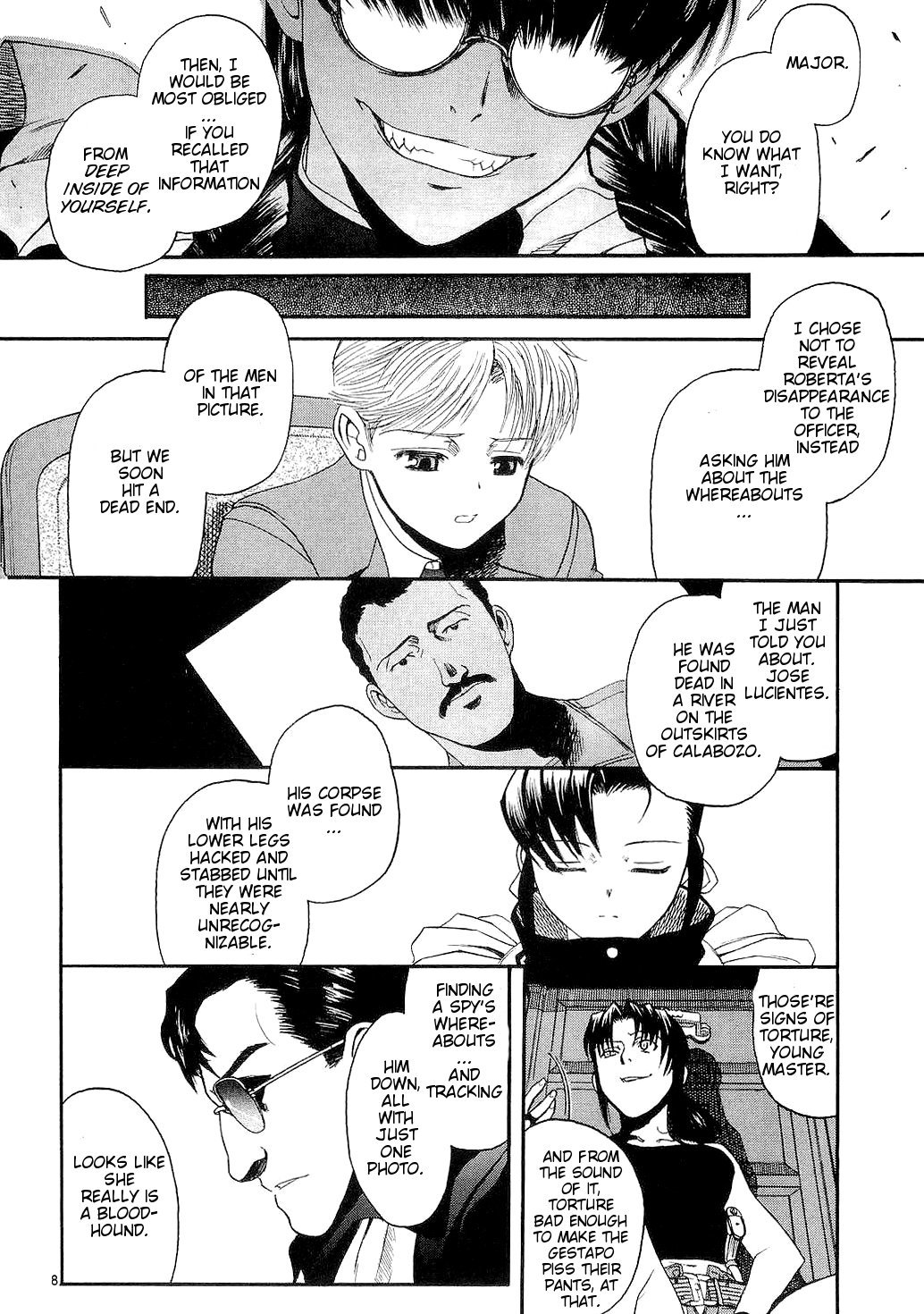 Black Lagoon Chapter 50 page 8 - Chapter 50: El Baile de la Muerte Pt.7