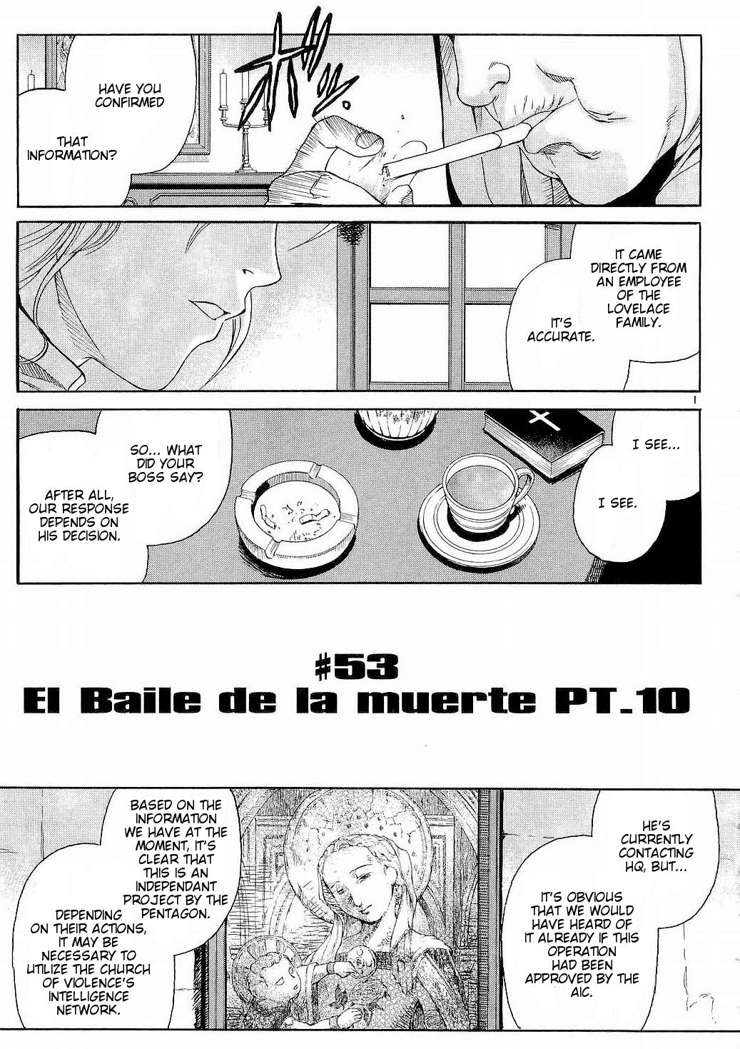 Black Lagoon Chapter 53 page 1 - Chapter 53: El Baile de la Muerte Pt.10