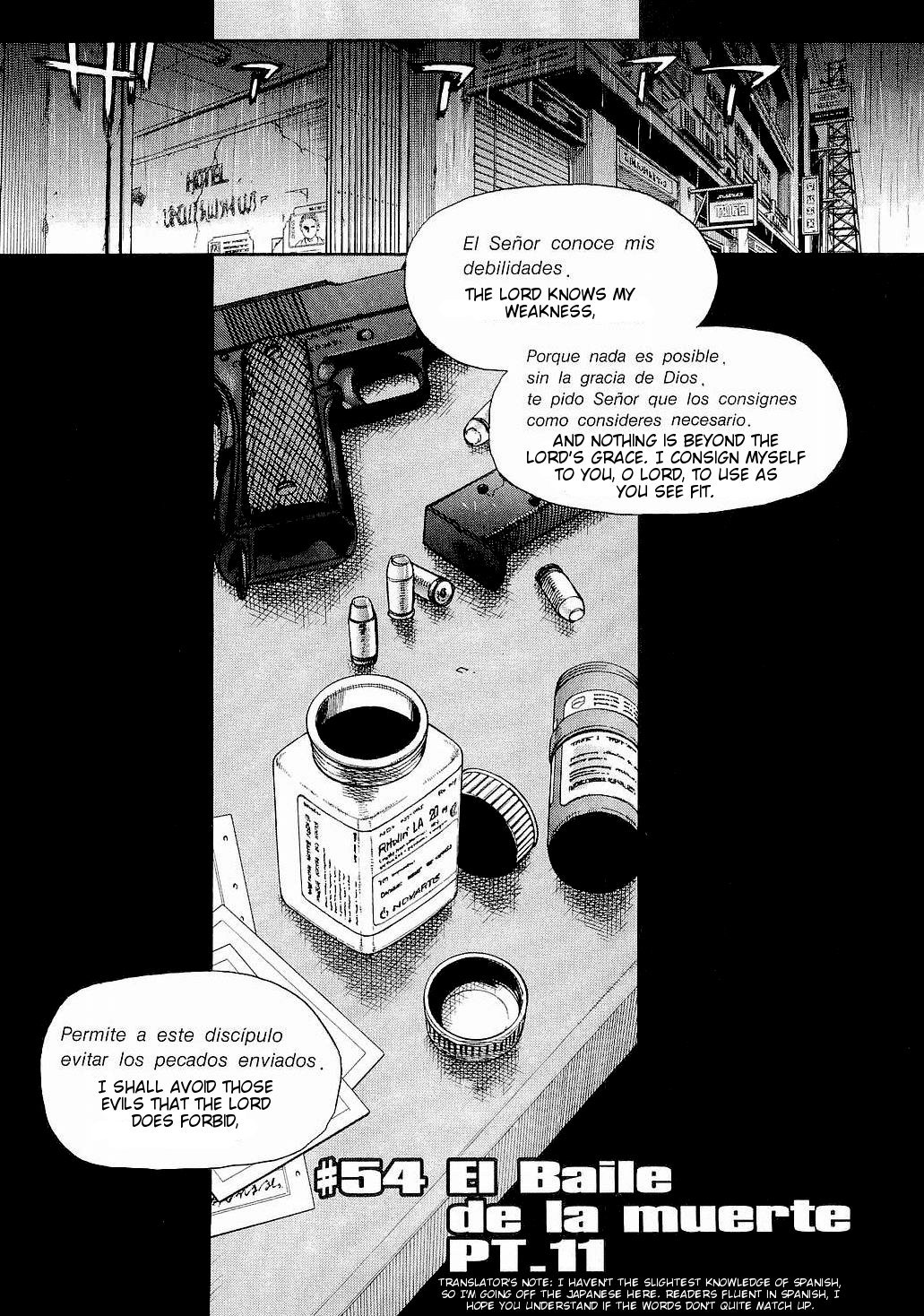 Black Lagoon Chapter 54 page 1 - Chapter 54: El Baile de la Muerte Pt.11