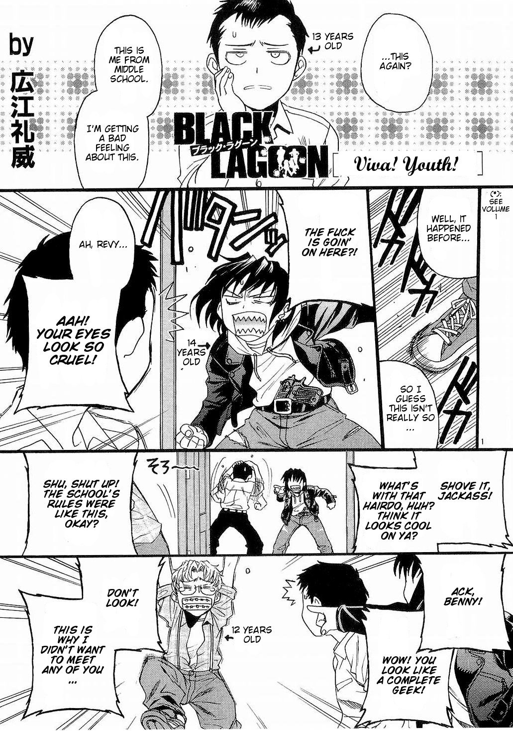 Black Lagoon Chapter 55.5 page 1 - Chapter 55.5: Omake