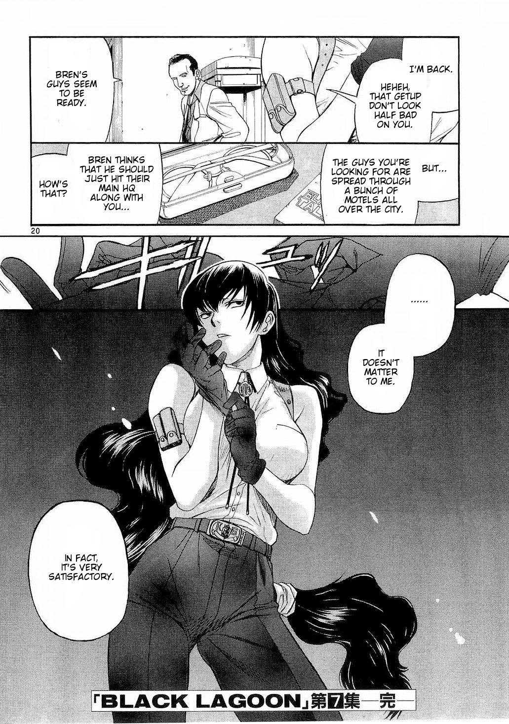 Black Lagoon Chapter 55 page 20 - Chapter 55: El Baile de la Muerte Pt.12
