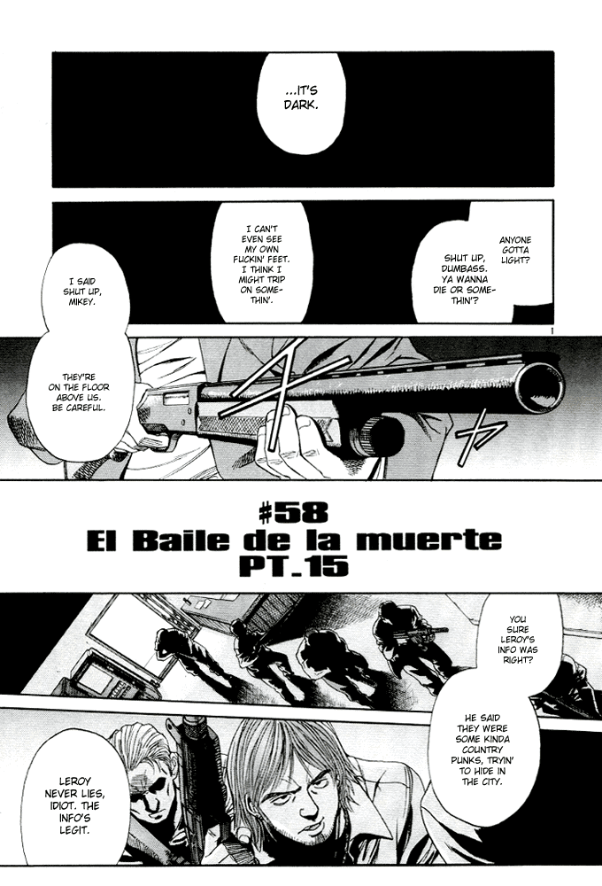 Black Lagoon Chapter 58 page 1 - Chapter 58: El Baile de la Muerte Pt.15