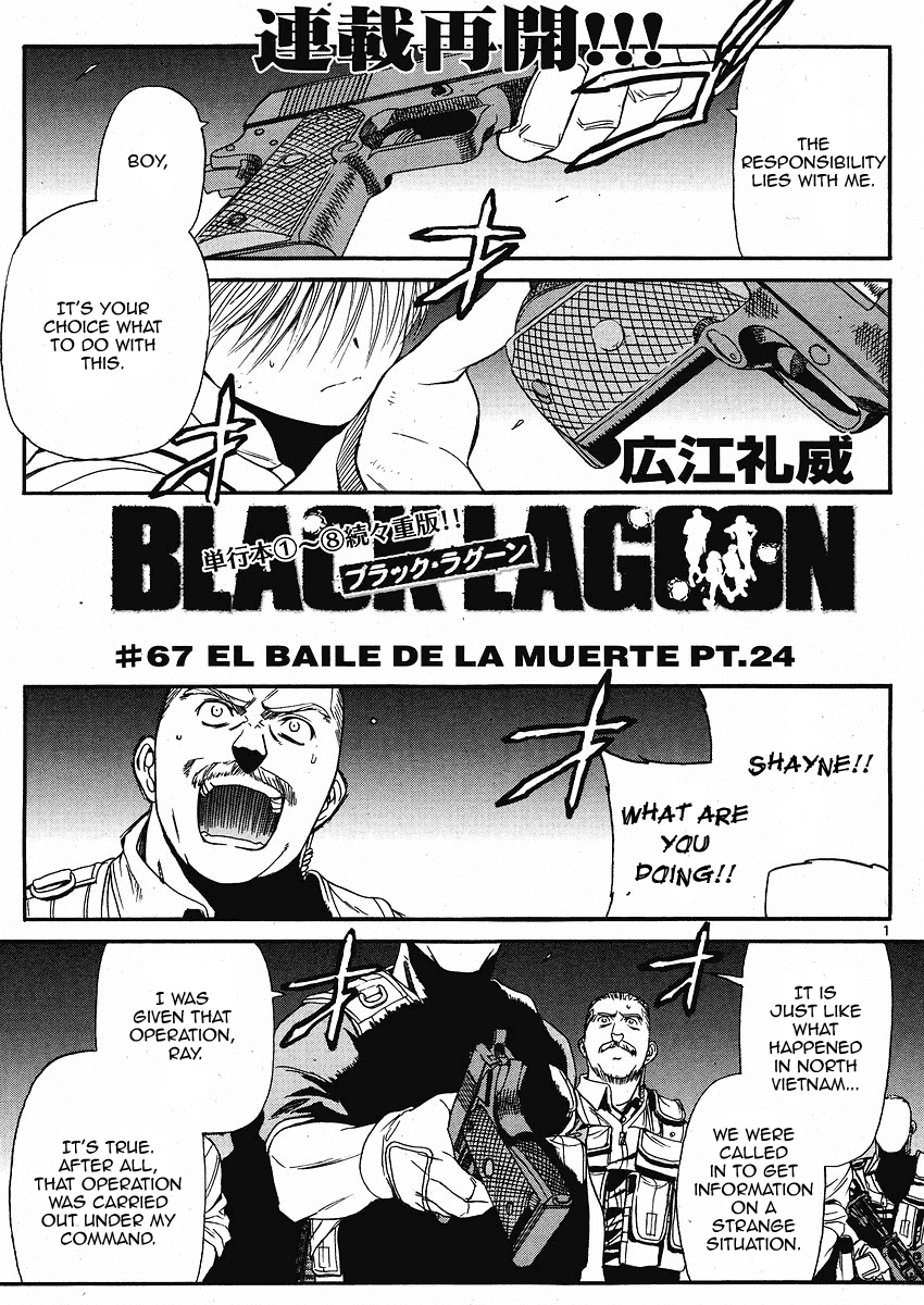 Black Lagoon Chapter 67 page 1 - Chapter 67: El Baile de la Muerte Pt.24
