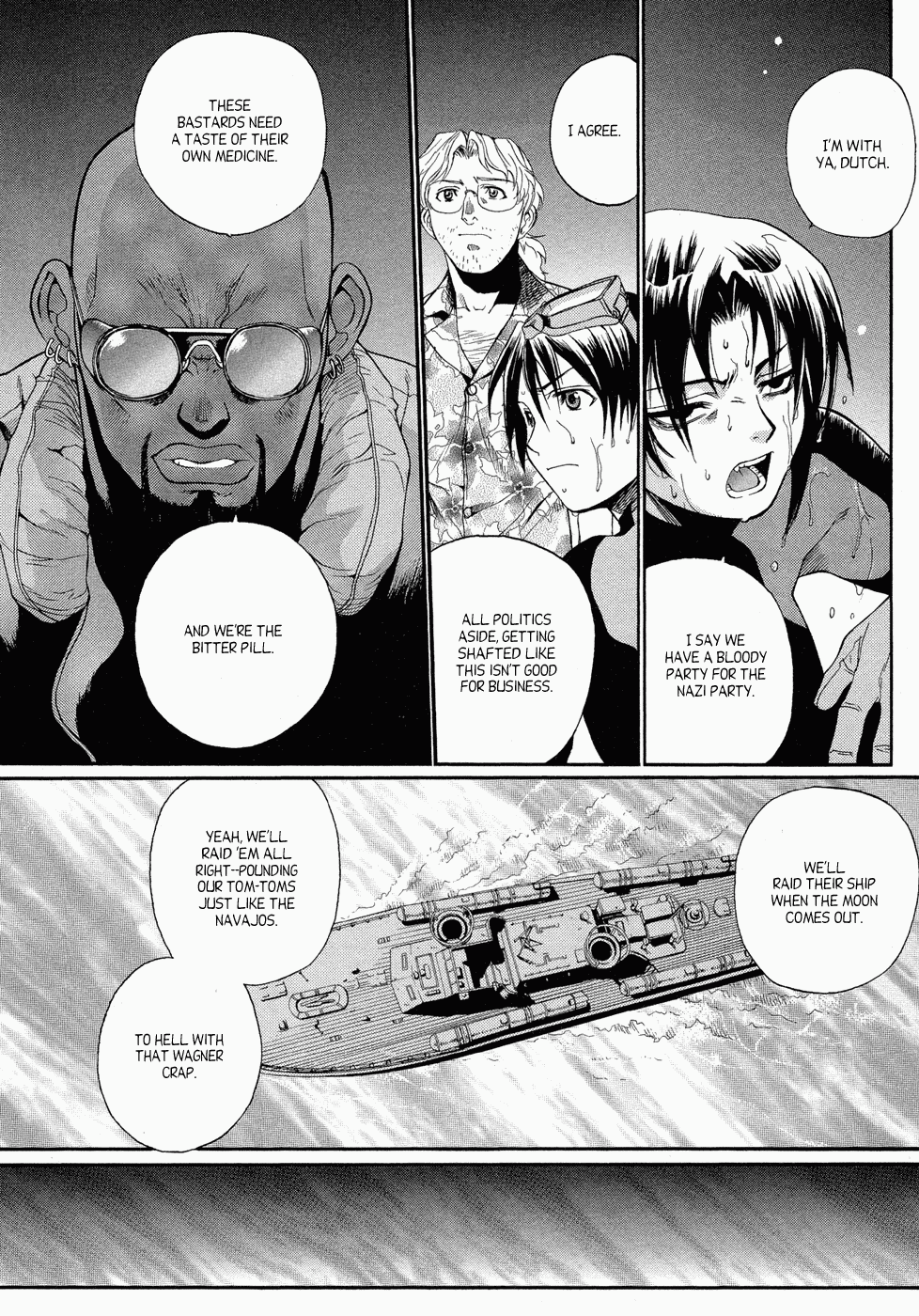 Black Lagoon Chapter 7 page 11 - Chapter 7: Das Wieder Erstehen des Adlers Pt.3