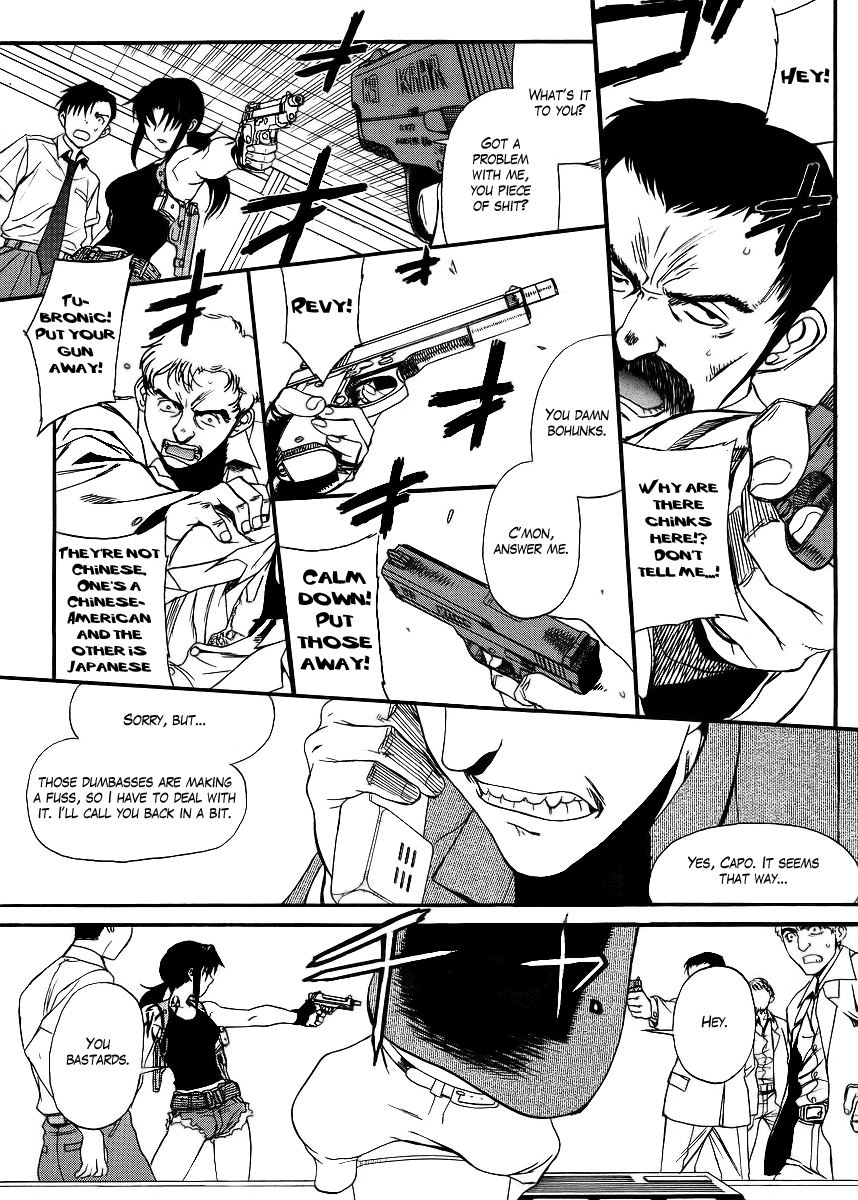 Black Lagoon Chapter 79 page 13 - Chapter 79: The Wired Red Wild Card Pt.3