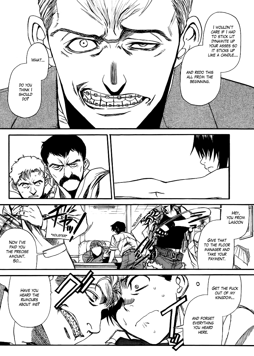 Black Lagoon Chapter 79 page 14 - Chapter 79: The Wired Red Wild Card Pt.3