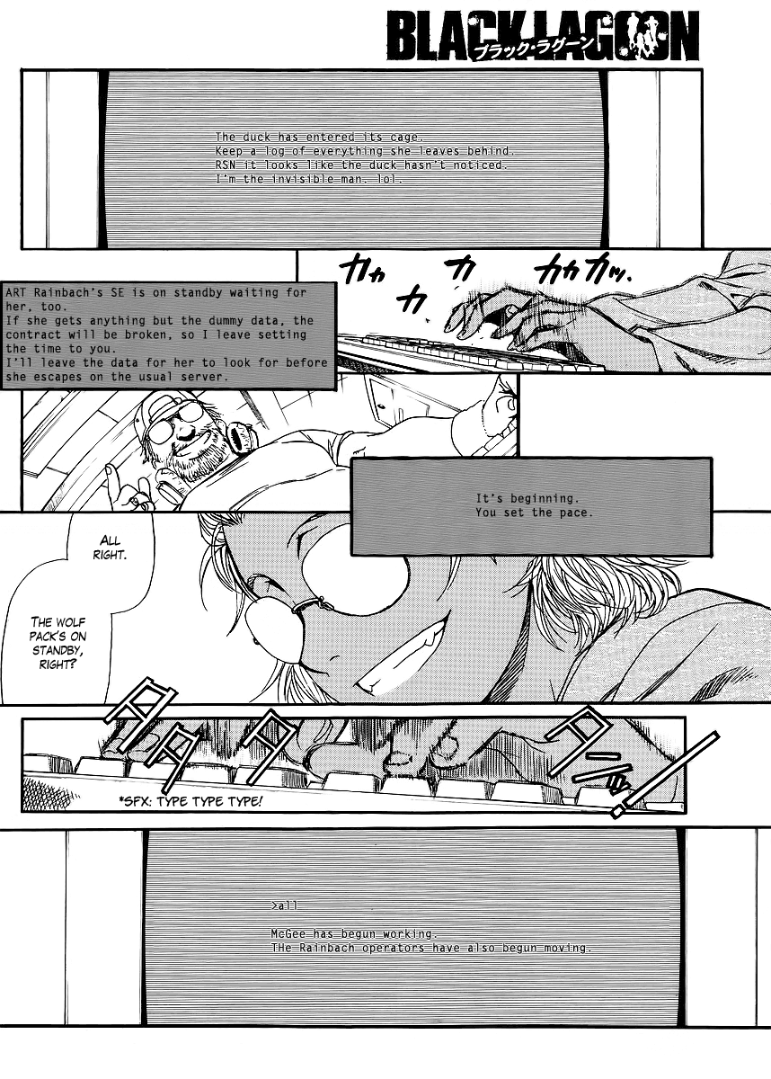 Black Lagoon Chapter 79 page 6 - Chapter 79: The Wired Red Wild Card Pt.3
