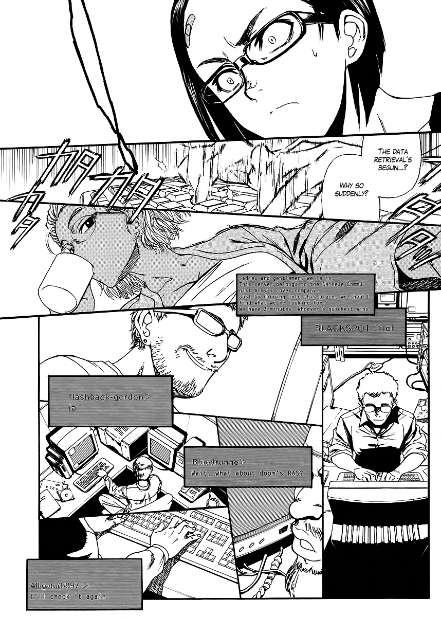 Black Lagoon Chapter 79 page 7 - Chapter 79: The Wired Red Wild Card Pt.3