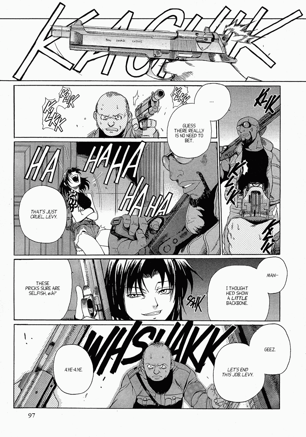 Black Lagoon Chapter 8 page 22 - Chapter 8: Das Wieder Erstehen des Adlers Pt.4