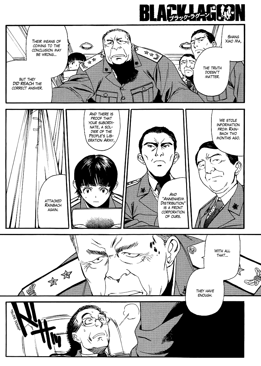 Black Lagoon Chapter 80 page 6 - Chapter 80: The Wired Red Wild Card Pt.4