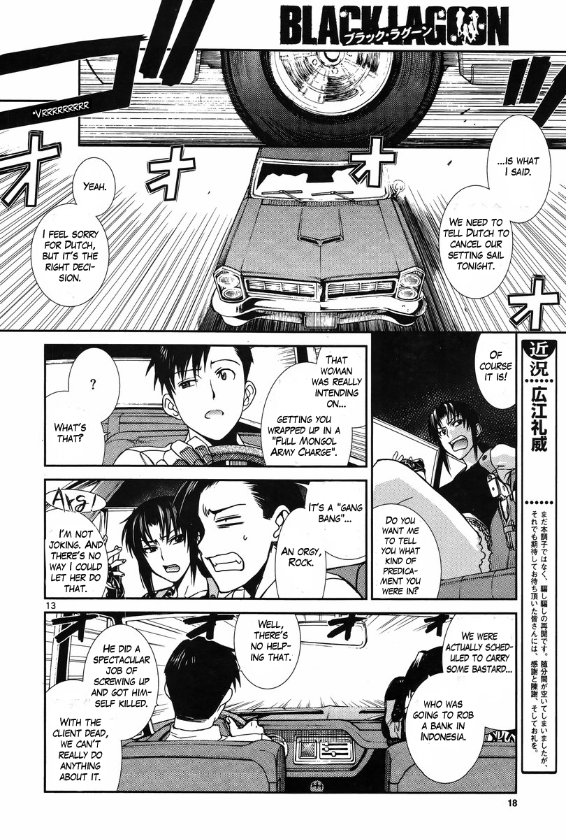 Black Lagoon Chapter 81 page 14 - Chapter 81: The Wired Red Wild Card Pt.5