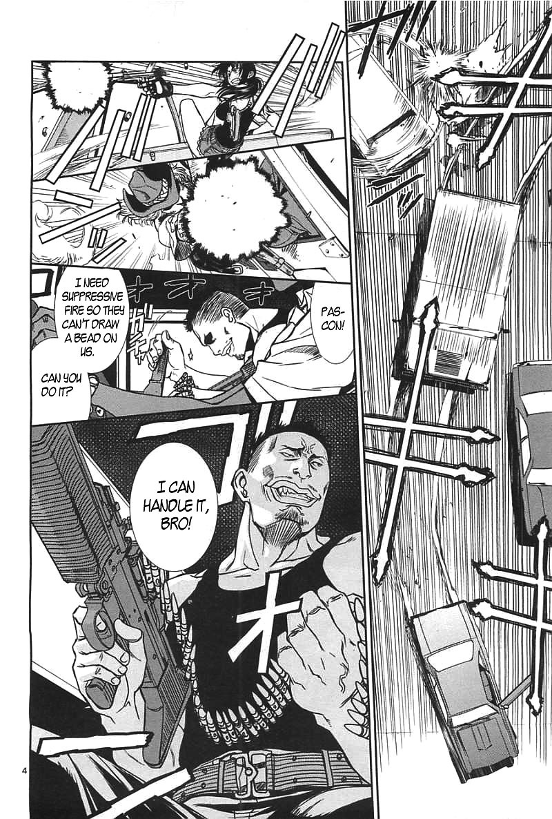 Black Lagoon Chapter 82 page 5 - Chapter 82: The Wired Red Wild Card Pt.6