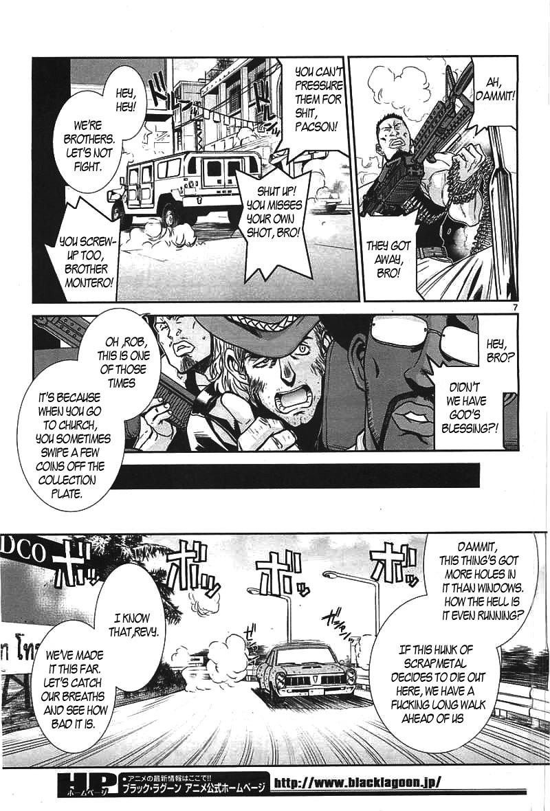 Black Lagoon Chapter 82 page 8 - Chapter 82: The Wired Red Wild Card Pt.6