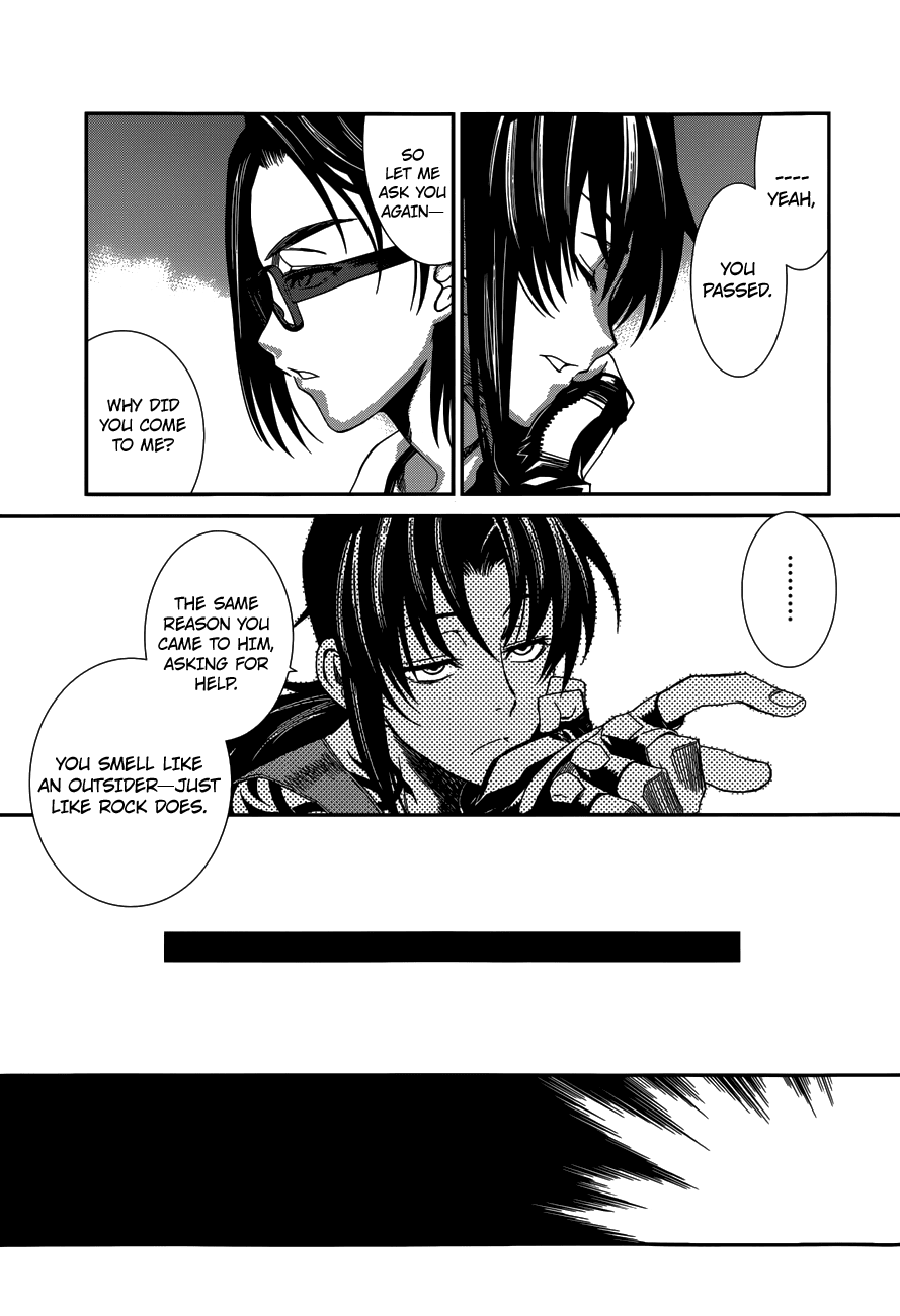 Black Lagoon Chapter 84 page 7 - Chapter 84: The Wired Red Wild Card Pt.8