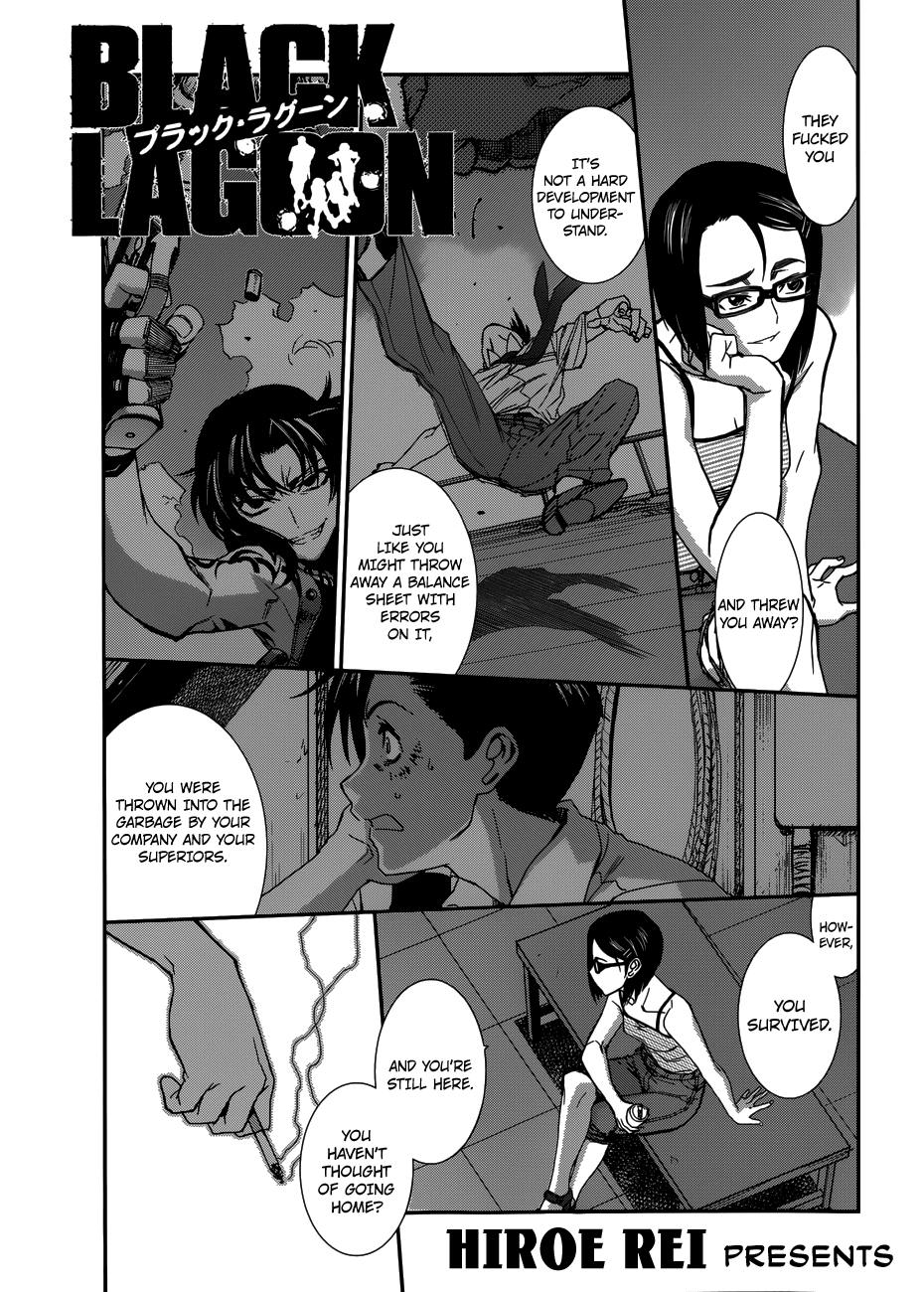 Black Lagoon Chapter 85 page 1 - Chapter 85: The Wired Red Wild Card Pt.9