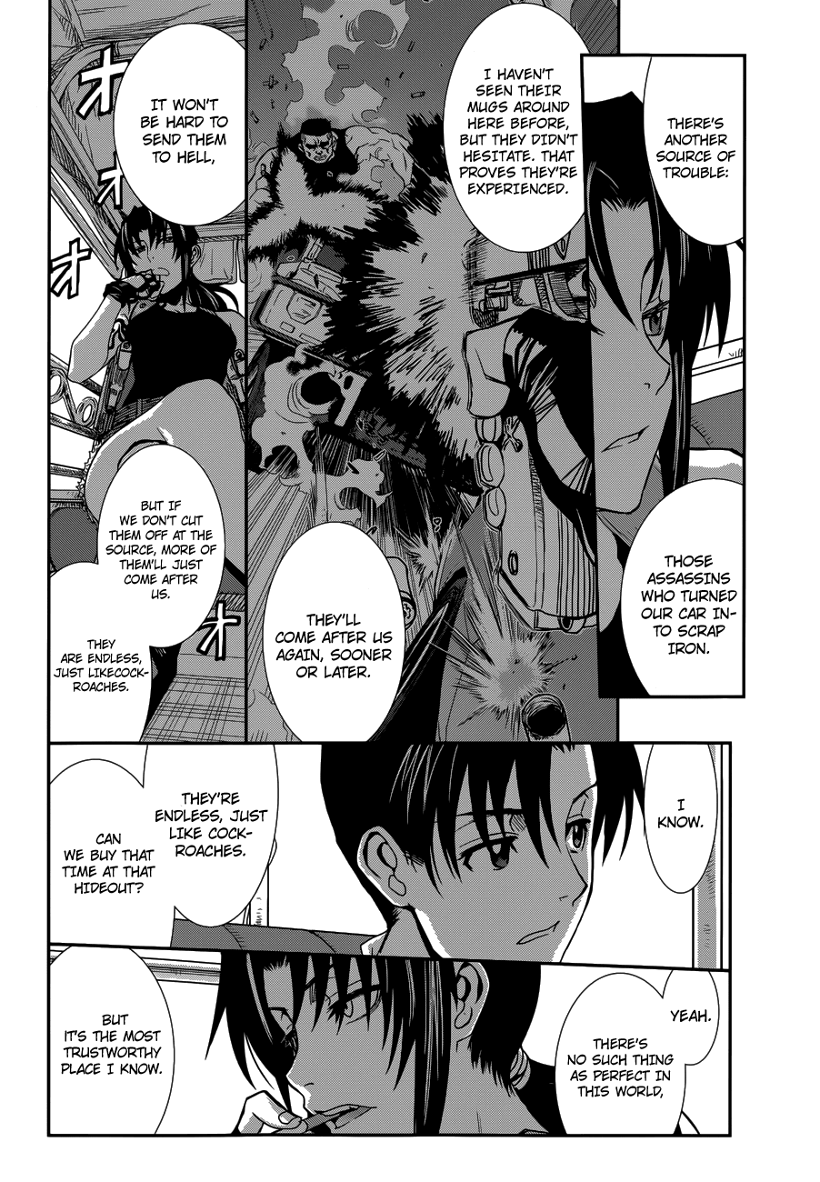 Black Lagoon Chapter 86 page 13 - Chapter 86: The Wired Red Wild Card Pt.10