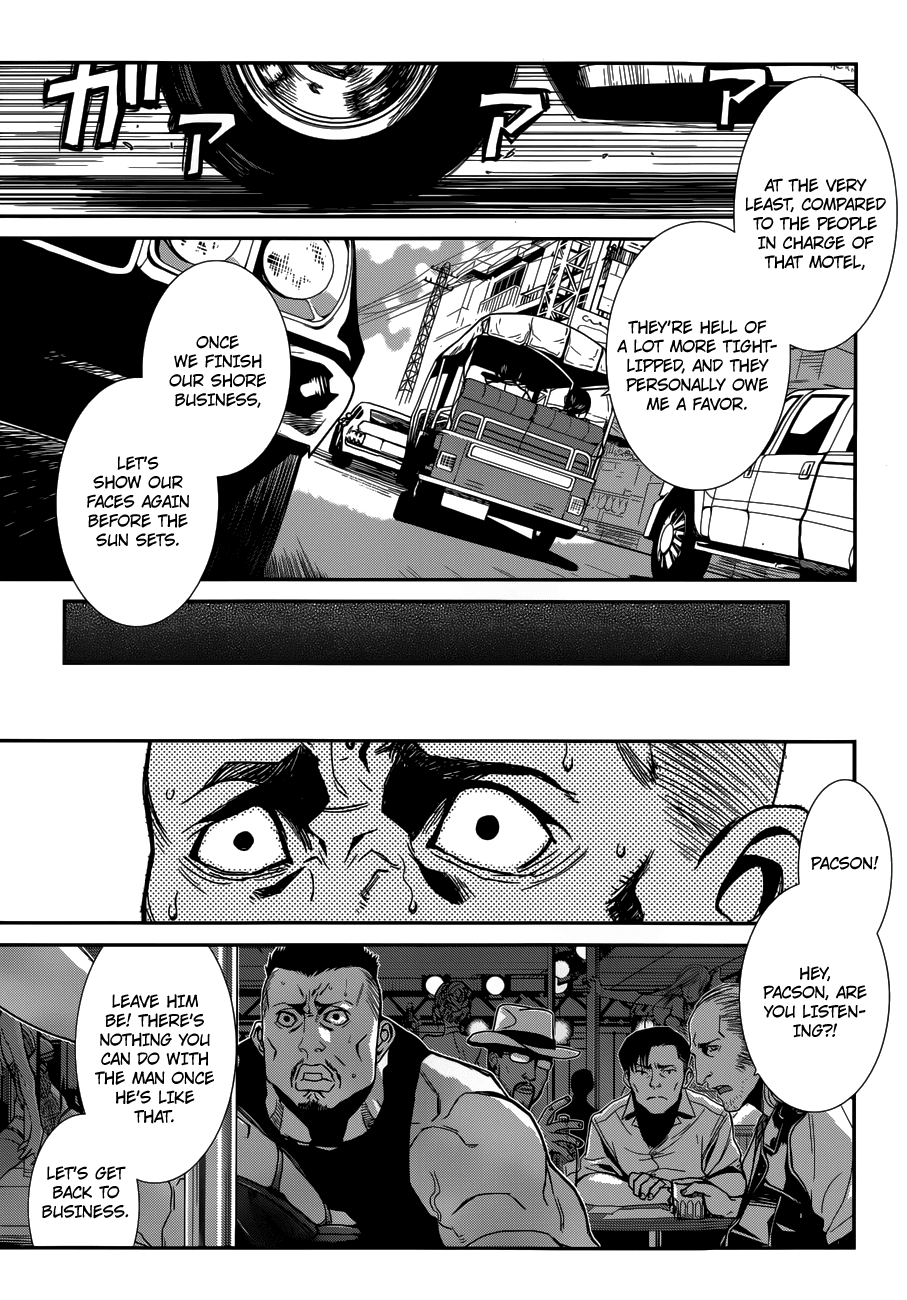 Black Lagoon Chapter 86 page 14 - Chapter 86: The Wired Red Wild Card Pt.10
