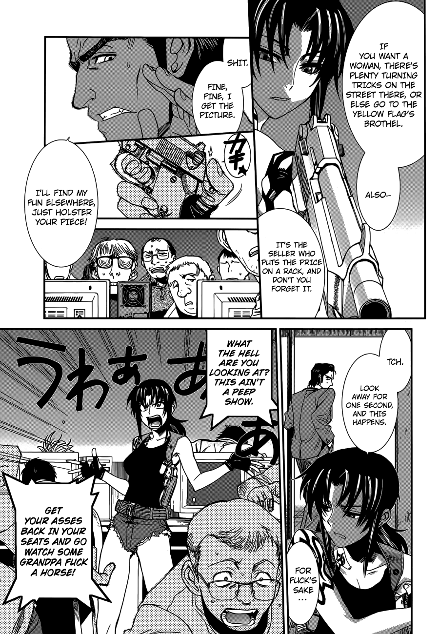 Black Lagoon Chapter 87 page 13 - Chapter 87: The Wired Red Wild Card Pt.11