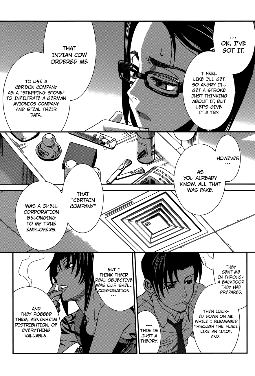 Black Lagoon Chapter 87 page 6 - Chapter 87: The Wired Red Wild Card Pt.11