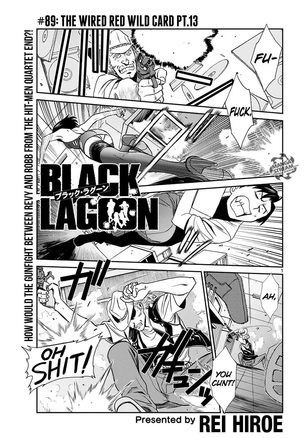 Black Lagoon Chapter 89 page 1 - Chapter 89: The Wired Red Wild Card PT.13