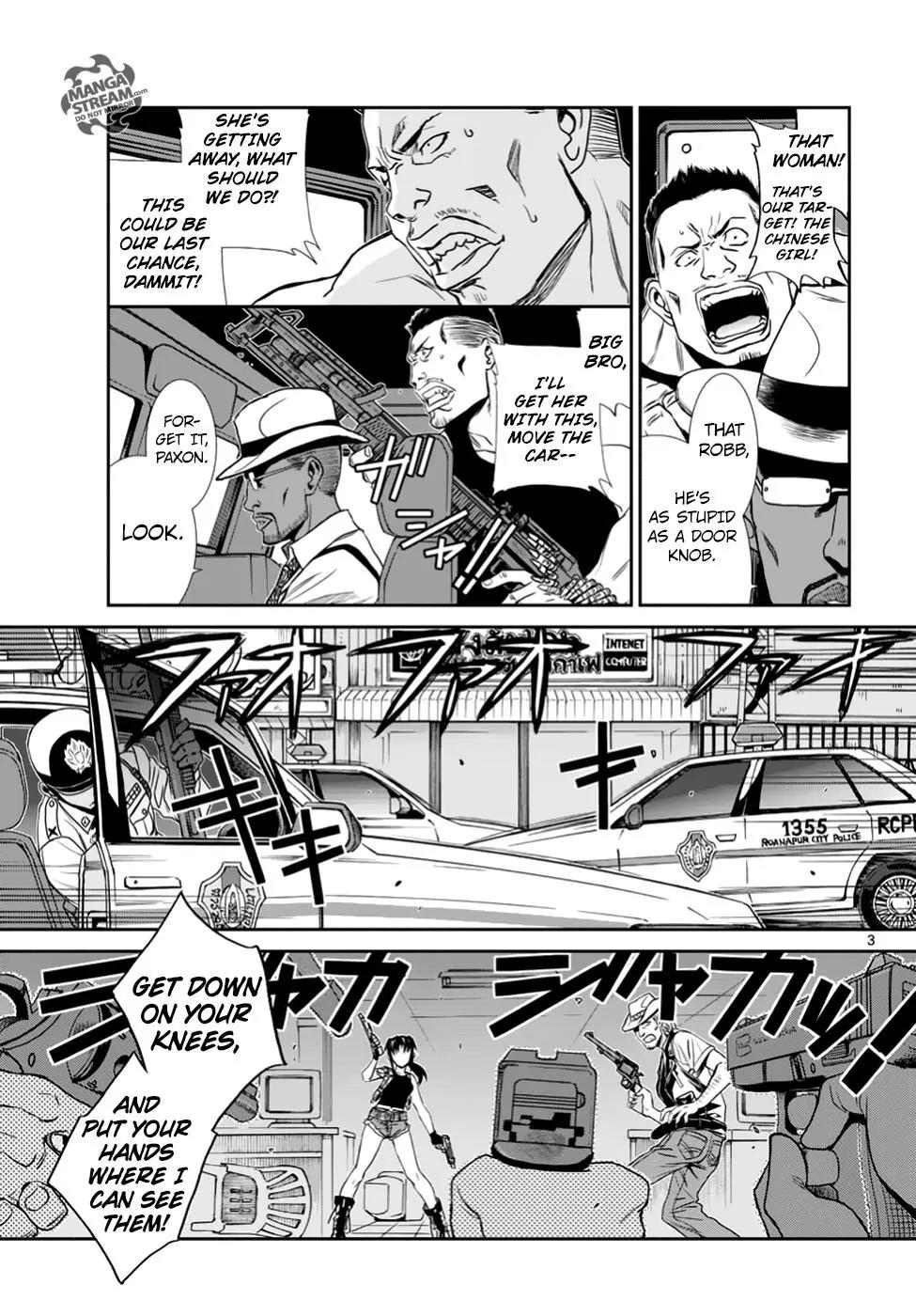 Black Lagoon Chapter 89 page 4 - Chapter 89: The Wired Red Wild Card PT.13