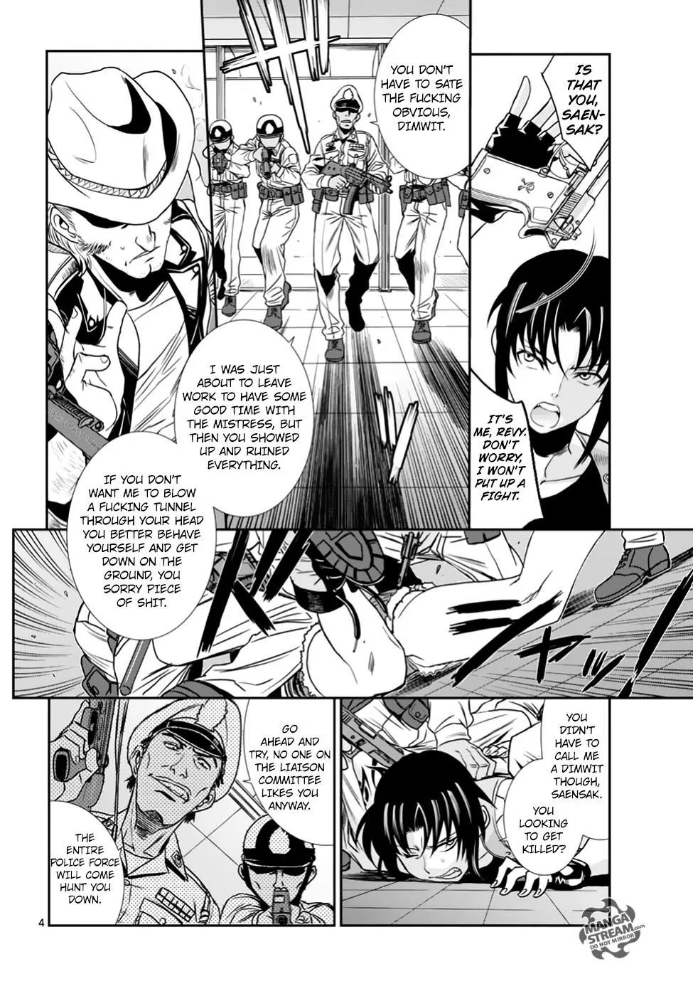 Black Lagoon Chapter 89 page 5 - Chapter 89: The Wired Red Wild Card PT.13