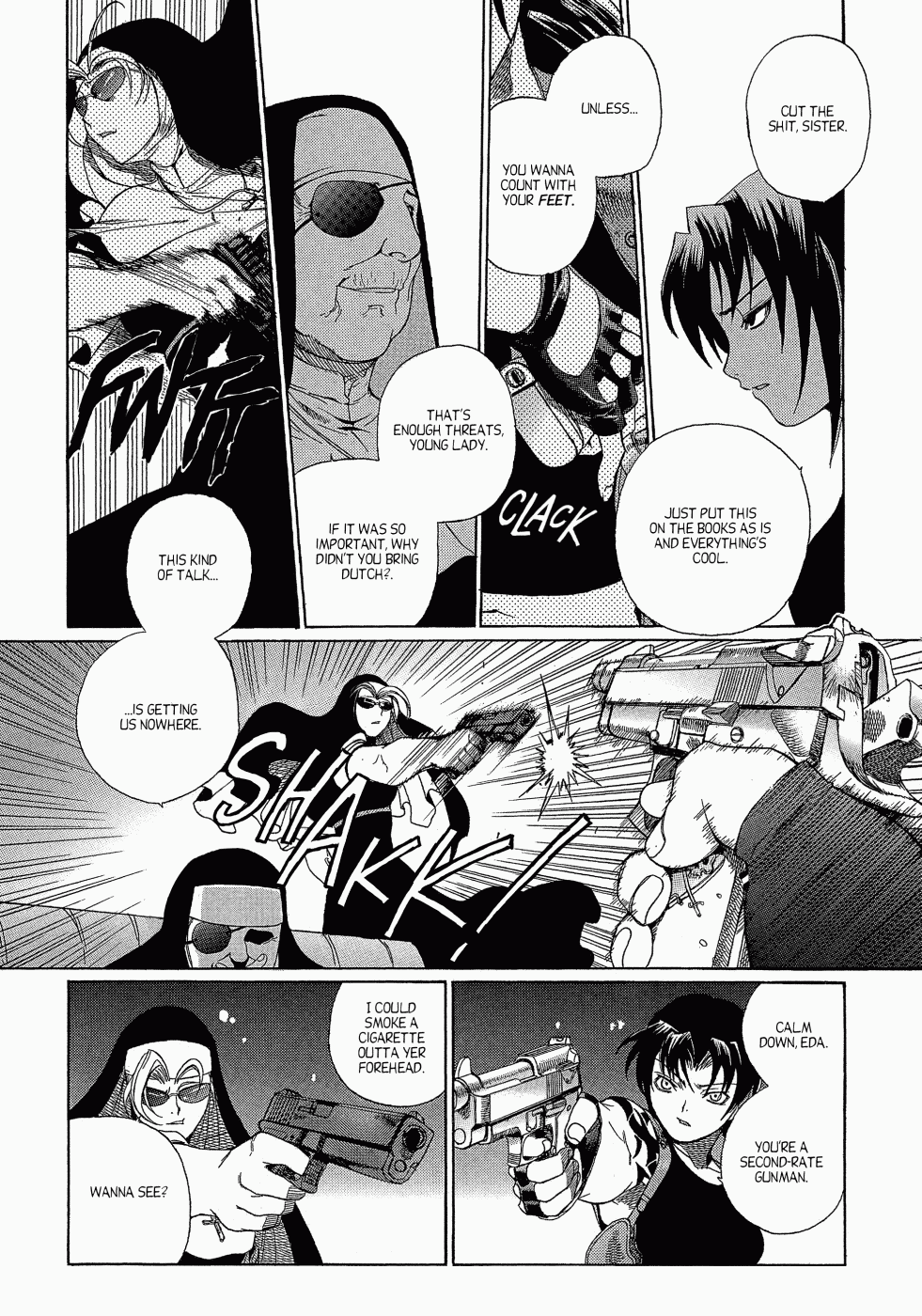 Black Lagoon Chapter 9 page 11 - Chapter 9: Calm Down, Two Men Pt.1